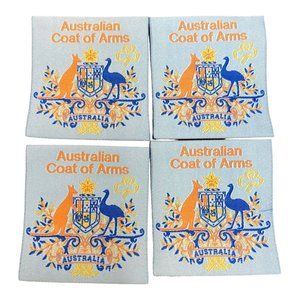 Girl Guides Australia Australian Coat of Arms Ribbon Patch LOT 4